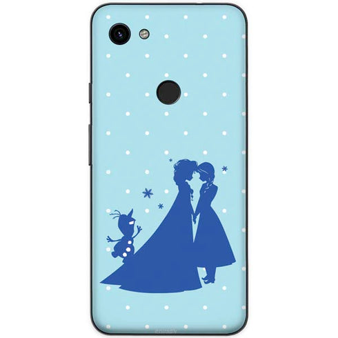 Disney Frozen Frozen Silhouettes Google Pixel 3a XL Skin